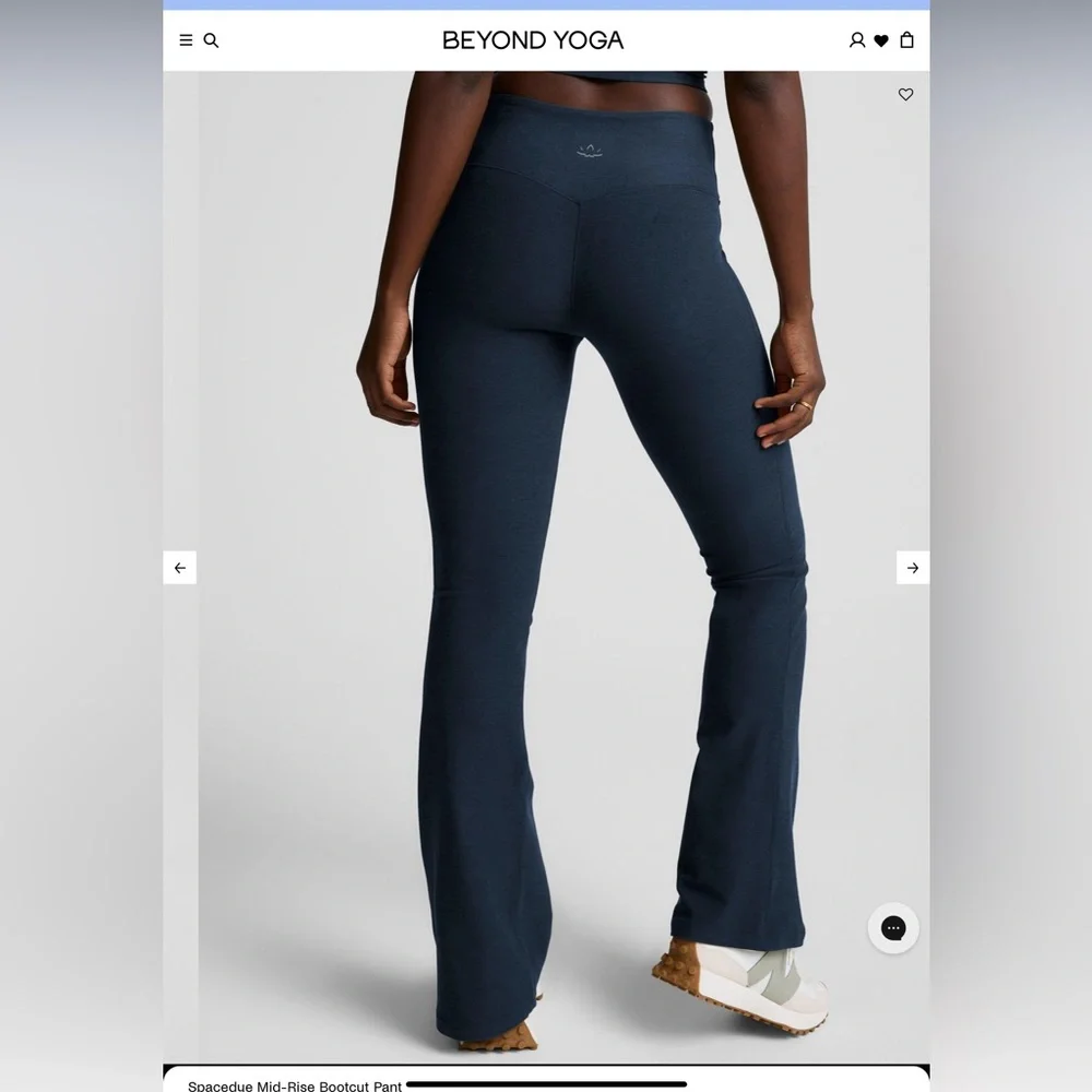 Beyond Yoga Spacedye Mid-Rise Bootcut Pant - Picture 2 of 7